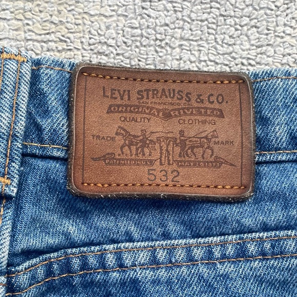 Vintage Levi 532 Jeans Size 30x30 - Picture 5 of 7